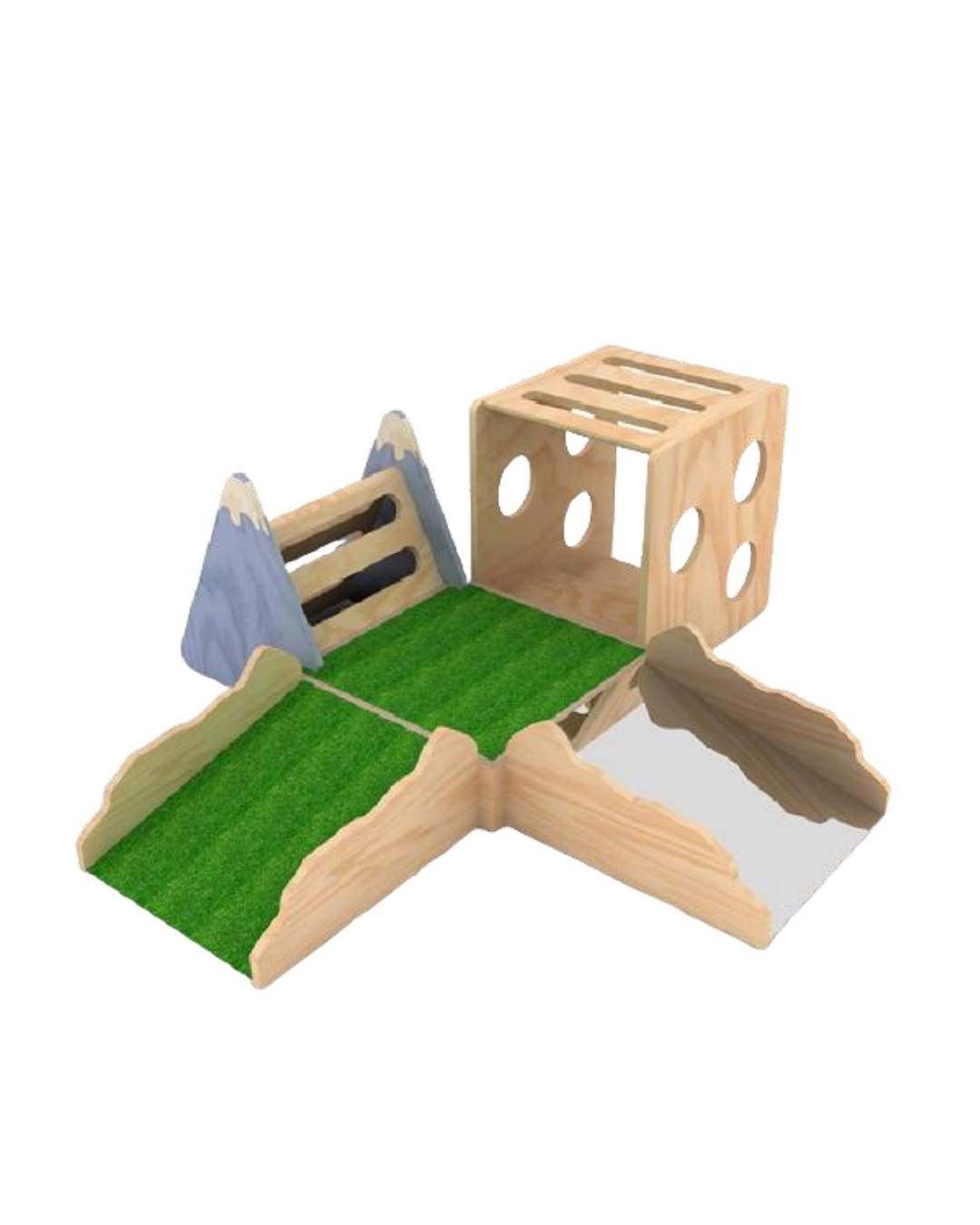 Set escalador Pikler 5 piezas Montessorikidschile