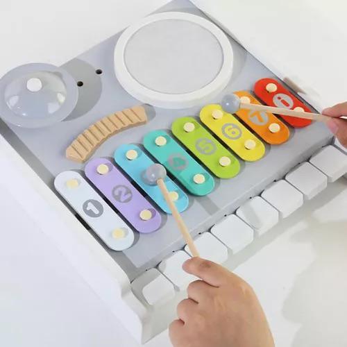 🎵 Piano Musical Montessori 5 en 1 – Descubre la magia de la música desde los 2 años - Montessorikidschile