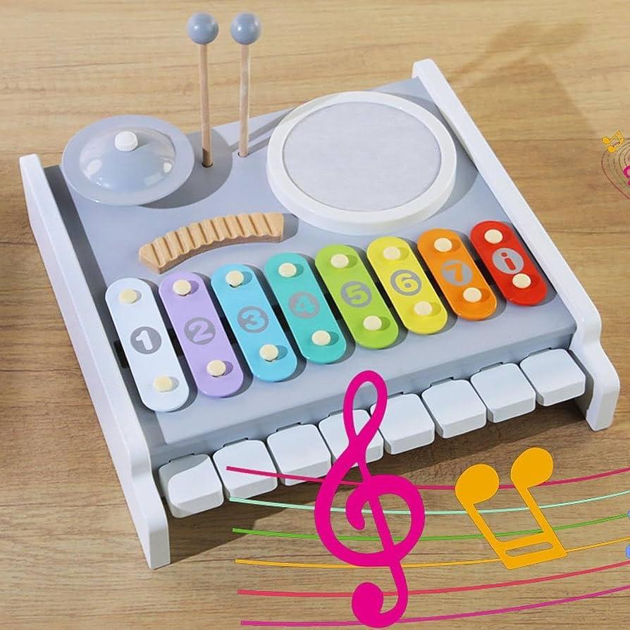 🎵 Piano Musical Montessori 5 en 1 – Descubre la magia de la música desde los 2 años - Montessorikidschile
