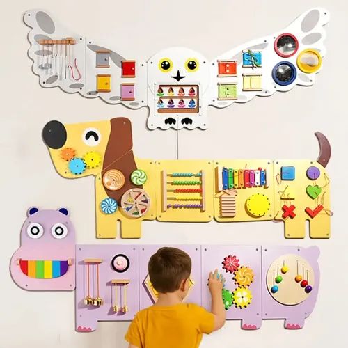 Tablero Montessori de madera Montessorikidschile